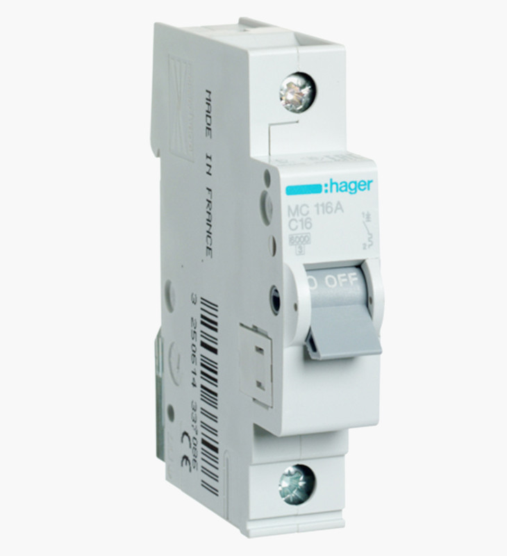 قاطع مينتشر هاجر أحادي 16 أمبير - 6كيلو