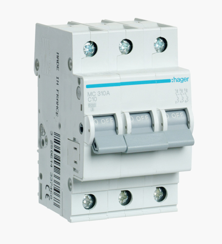 قاطع مينتشر هاجر ثلاثي 10 أمبير - 6كيلو