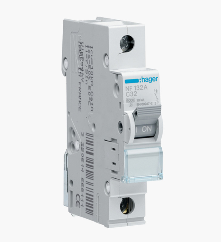 قاطع مينتشر هاجر أحادي 32 أمبير - 10كيلو