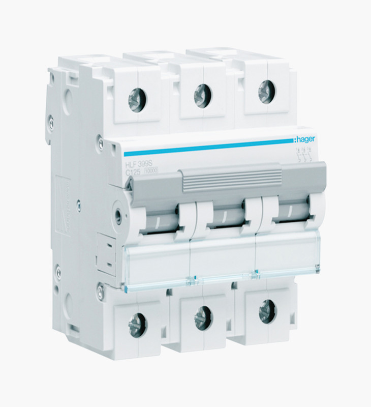 قاطع مينتشر هاجر ثلاثي 125 أمبير - 10كيلو