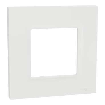 وش مربع 2 فتحة - أبيض - شنايدر ميلوز -عدد العلبة 26 قطعة