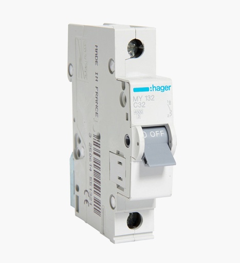 [1050001070] قاطع مينتشر هاجر أحادي 32 أمبير - 4.5كيلو