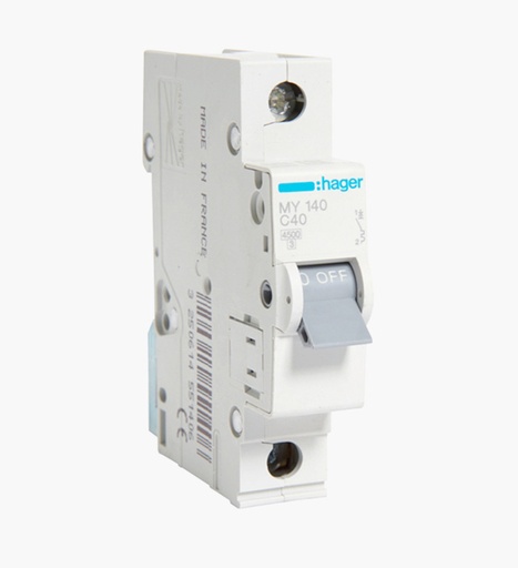 [1050001071] قاطع مينتشر هاجر أحادي 40 أمبير - 4.5كيلو