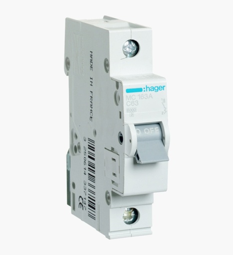 [1050001022] قاطع مينتشر هاجر أحادي 63 أمبير - 6كيلو