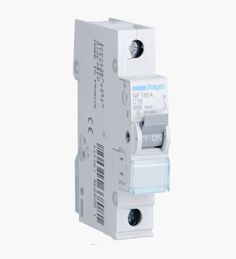 [1050001145] قاطع مينتشر هاجر أحادي 63 أمبير - 10كيلو