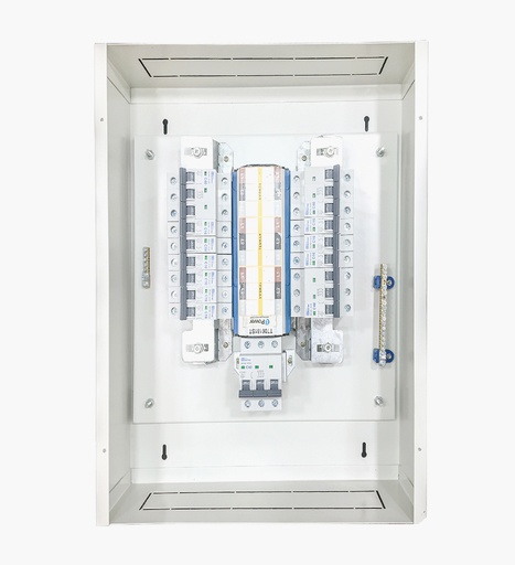 [1030002635] لوحة توزيع بيتا 18 خط ببارة نحاسية و عمومى مينتشر 