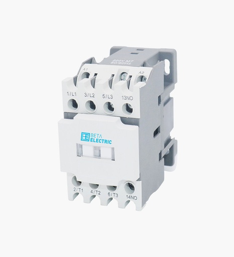 [1030000422] كونتاكتور بيتا 12 أمبير بنقطة مساعدة مفتوحة