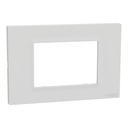 وش 3 فتحة - فضي- شنايدر ميلوز -عدد العلبة 20 قطعة