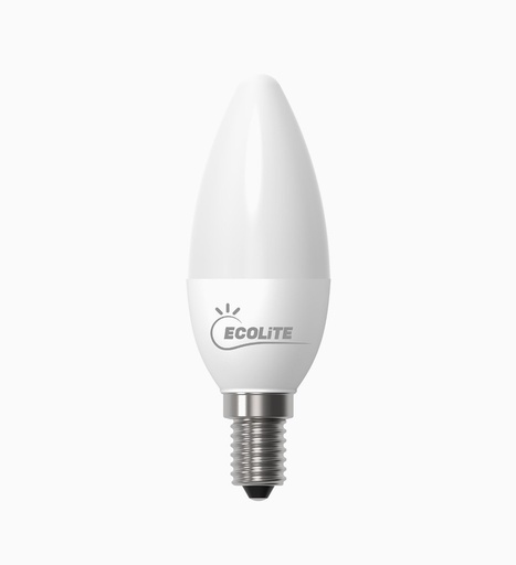 [6223014080354] لمبة ليد شمعة ديكورية 5 وات اضاءة وورم"الكرتونة 24 قطعة " _ ايكو لايت