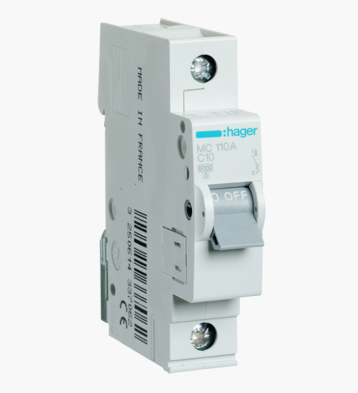 قاطع مينتشر هاجر أحادي 10 أمبير - 6كيلو