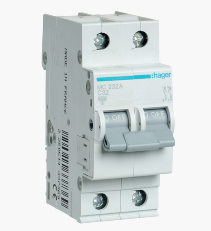 قاطع مينتشر هاجر ثنائي 32 أمبير - 6كيلو