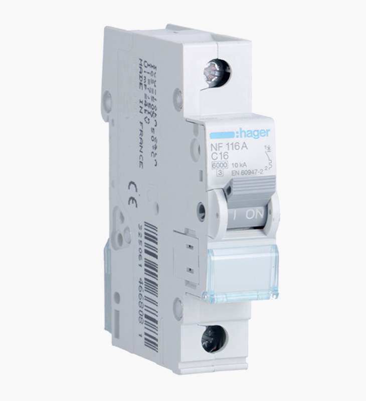 قاطع مينتشر هاجر أحادي 10 أمبير - 10كيلو