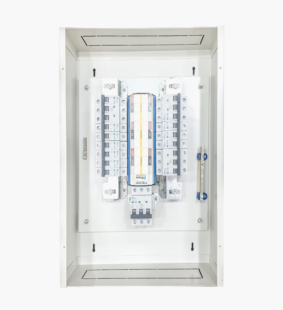 لوحة توزيع بيتا 12 خط ببارة نحاسية و عمومى مينتشر 