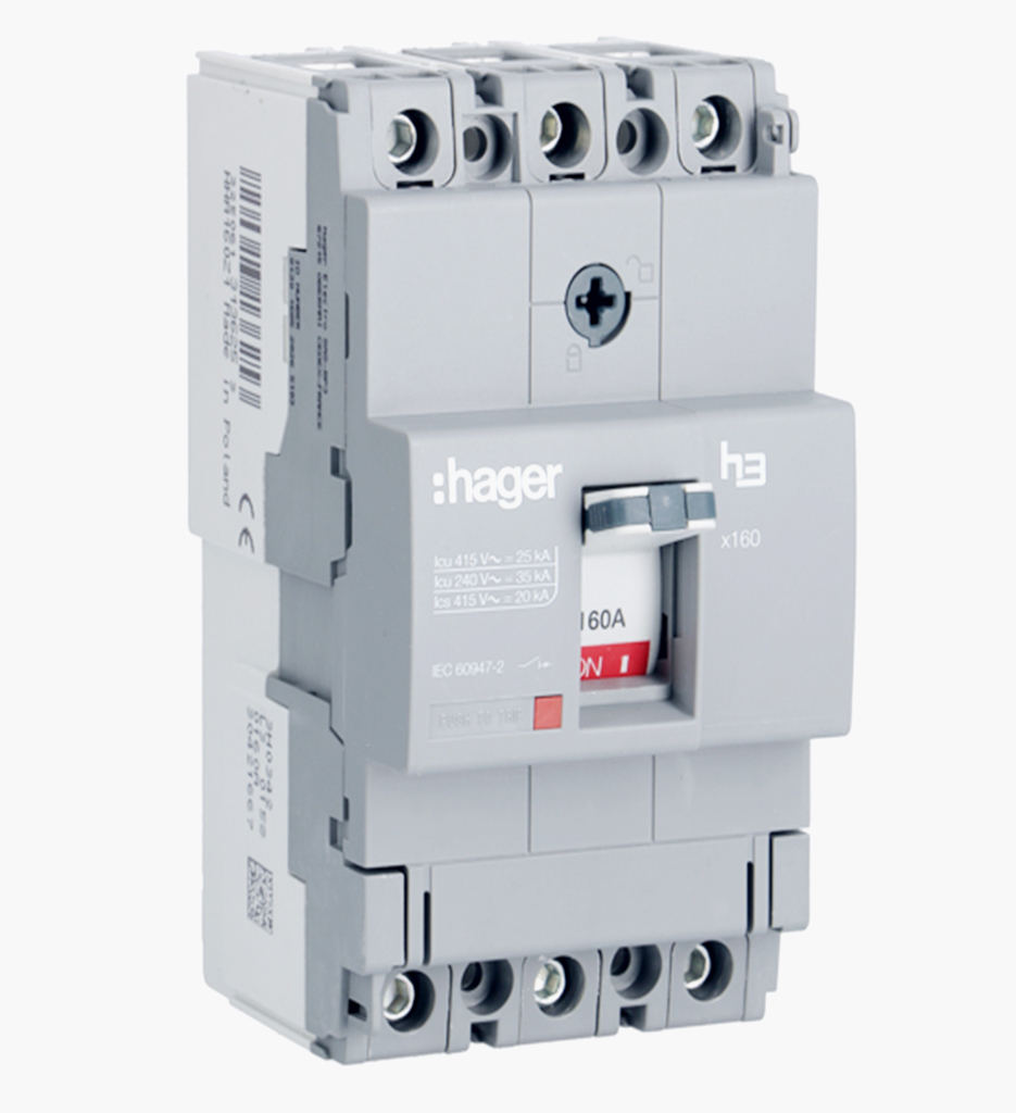 قاطع مولدد كيس هاجر 160 أمبير - 25كيلو