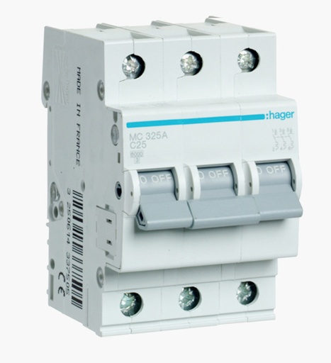 [1050001046] قاطع مينتشر هاجر ثلاثي 25 أمبير - 6كيلو