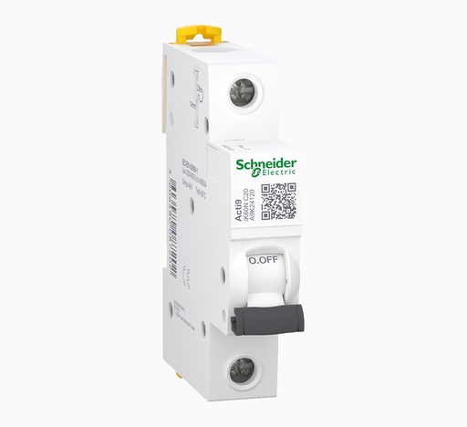 [A9K24120] قاطع مينتشر - أحادي - 20 أمبير - 6ك - شنايدر