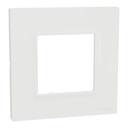 وش مربع 2 فتحة - أبيض - شنايدر ميلوز -عدد العلبة 26 قطعة