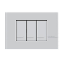 وش 3 فتحة فورما ماكس ابيض - بتشينو - الكرتونة  60 قطعة