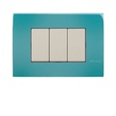 وش ٣ فتحة ماتكس ايدج تركواز- بتشينو الكرتونة 20 قطعة 