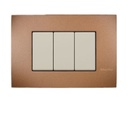 وش ٣ فتحة ماتكس ايدج نحاسي- بتشينو الكرتونة 20 قطعة  